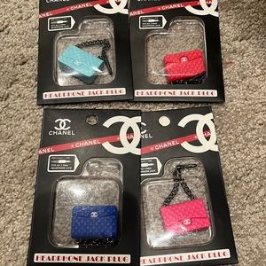 Mini chanel flap bag charm key chain (pick color)